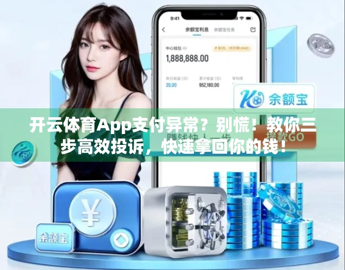 开云体育App支付异常？别慌！教你三步高效投诉，快速拿回你的钱！
