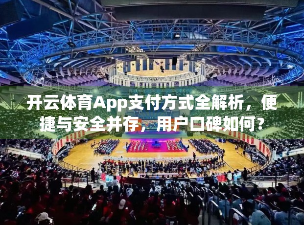 开云体育App支付方式全解析，便捷与安全并存，用户口碑如何？