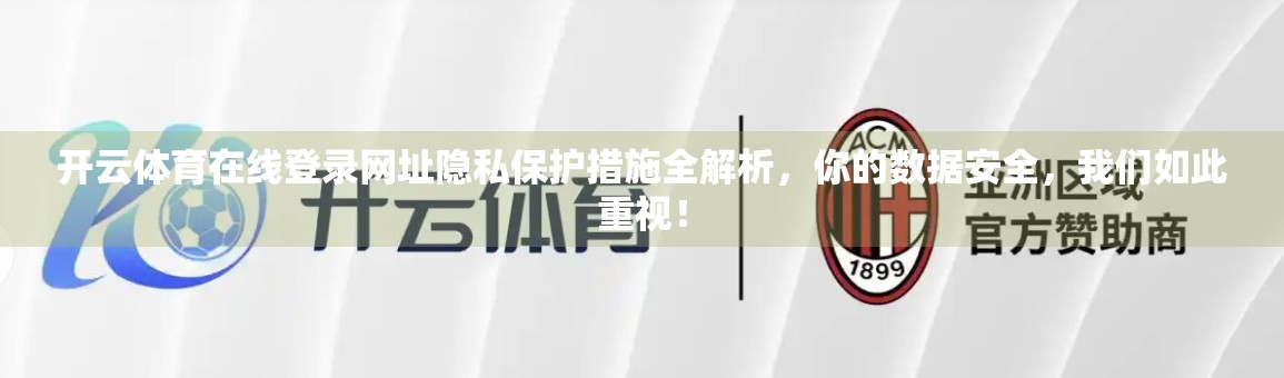 开云体育在线登录网址隐私保护措施全解析，你的数据安全，我们如此重视！