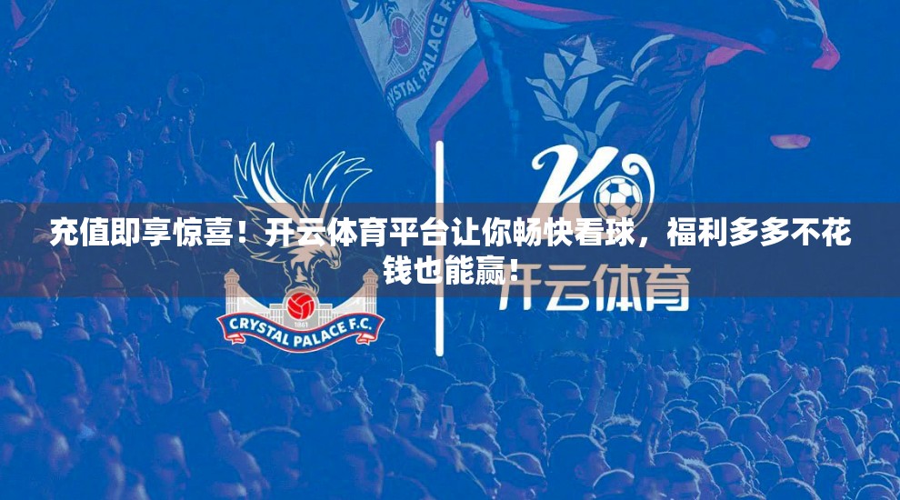 充值即享惊喜！开云体育平台让你畅快看球，福利多多不花钱也能赢！