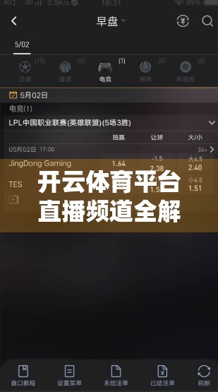 开云体育平台直播频道全解析，如何用科技与激情点燃你的观赛体验？