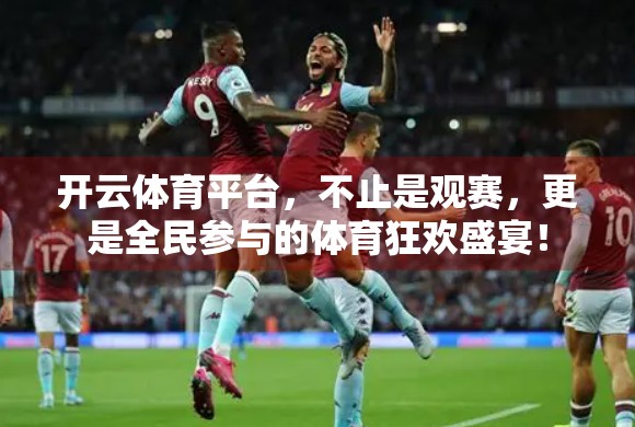 开云体育平台，不止是观赛，更是全民参与的体育狂欢盛宴！
