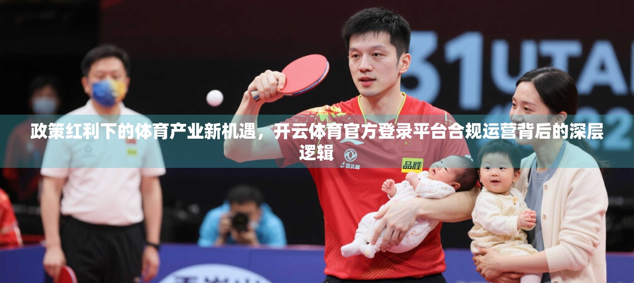 政策红利下的体育产业新机遇，开云体育官方登录平台合规运营背后的深层逻辑