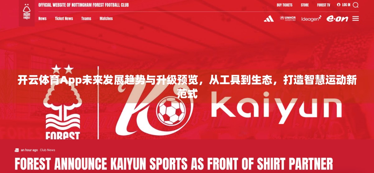 开云体育App未来发展趋势与升级预览，从工具到生态，打造智慧运动新范式